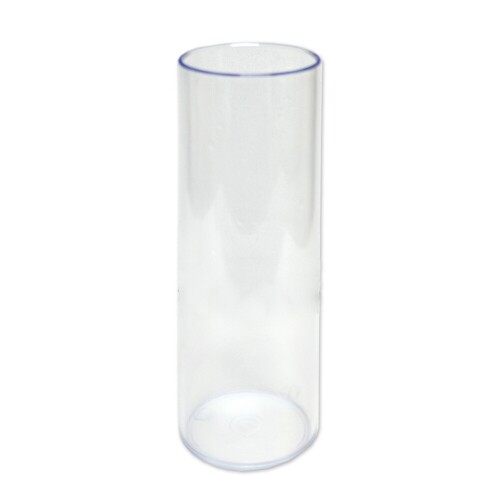 투명한 플라스틱 원통(지름6* 18cm)(길쭉하고 투명한 용기)