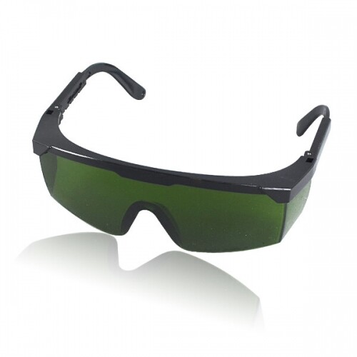 레이저 보안경(렌즈 녹색)(안경 닦이 포함)